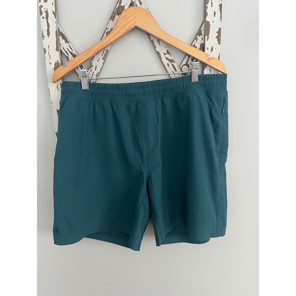Rhone Shorts Mens‎ Large Green Athletic Performance Training  Workout